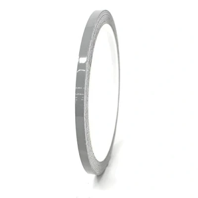 Afbeelding van Decoratieve plakstrips voor auto, motorfiets, boot, modelbouw, vele kleuren, lengte 10 m (middengrijs, 5 mm)