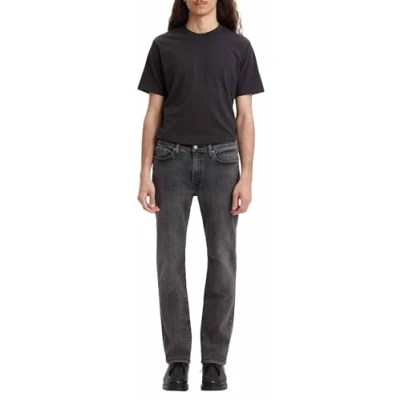 Image de Levi&#039;s Homme Jeans 514 Straight, Dark Gray Worn In, 32W / 34L