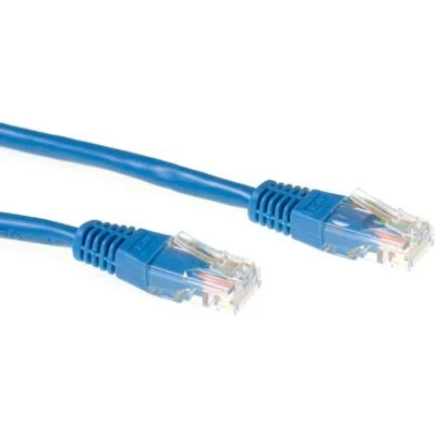 Afbeelding van ACT IB5603 U/UTP CAT5E Patchkabel Blauw 3 meter
