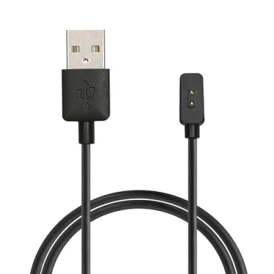 Afbeelding van kwmobile USB oplaadkabel geschikt voor Xiaomi Smart Band 9 Active / Pro Redmi Watch 5 kabel Laadkabel smartwatch in zwart