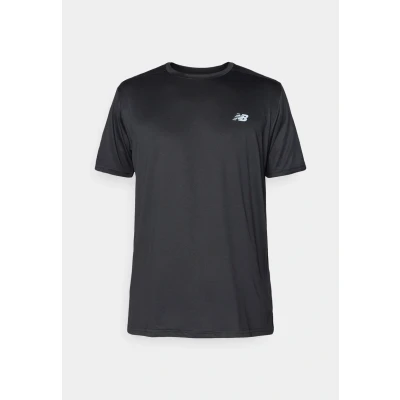 Afbeelding van New Balance RUN Tshirt basic, Heren, Maat: Large, Black