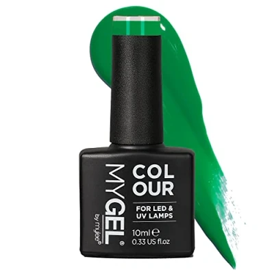 Image de Mylee Groovy Green Vernis à ongles gel UV LED 10 ml Manucure pédicure pour usage professionnel en salon et la maison Longue durée facile appliquer