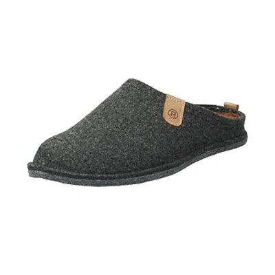 Afbeelding van Pantoffel Rohde Lucca H antraciet mt 40