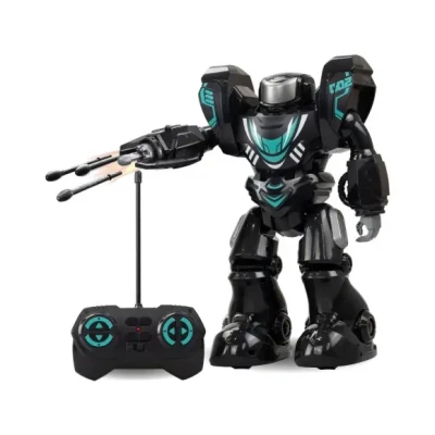 Afbeelding van Robo Blast One zwart RC Robot met schietende vuist