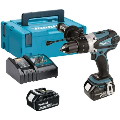 Afbeelding van Makita DHP458RTJ Heavy Duty accu klopboormachine 18v 5.0Ah Li ion