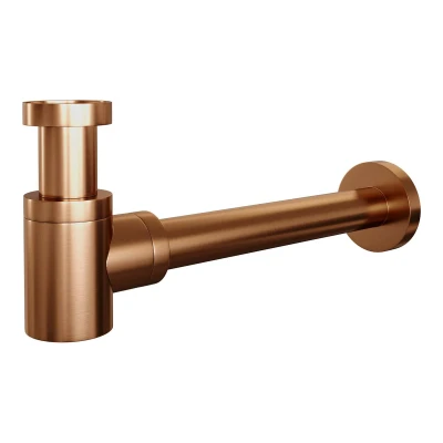 Afbeelding van Brauer Copper Edition Design Sifon compact PVD geborsteld koper