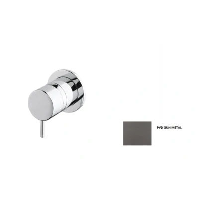 Afbeelding van Waterevolution Flow inbouw mengkraan gun metal