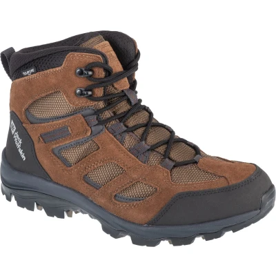 Afbeelding van Jack Wolfskin VOJO 3 Texapore MID Outdoorschoenen, Heren, Maat: 47, Brown/phantom Leer en textiel