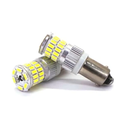 Afbeelding van BAY9S LED lamp, H21W 12 24V Canbus krachtig wit 1 stuk