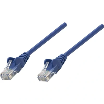 Afbeelding van Intellinet 736039 RJ45 Netwerkkabel, patchkabel CAT 6 S/FTP 30.00 m Blauw Vergulde steekcontacten 1 stuk(s)