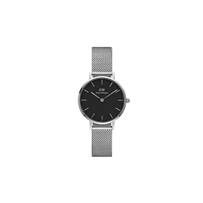 Afbeelding van Daniel Wellington Petite Sterling 28MM Horloge silvercoloured, Dames, Maat: 28, Silver coloured