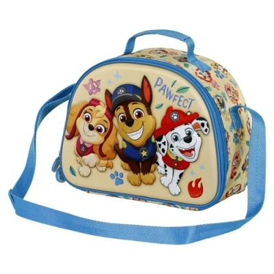 Afbeelding van Paw Patrol Friendship 3D Lunchtas, Blauw, 25,5 x 20 cm, eenheidsmaat, ontbijtzak, ontbijttas