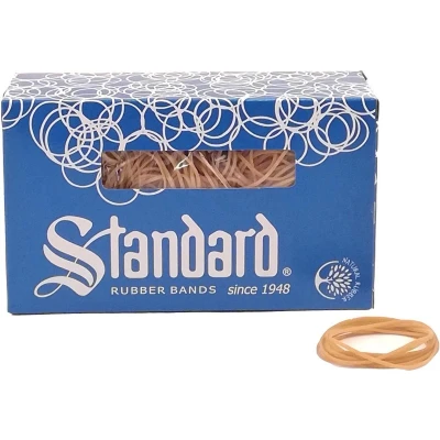 Afbeelding van Elastiek Standard Rubber Bands 19 90x1.5mm 500gr 1480 stuks bruin