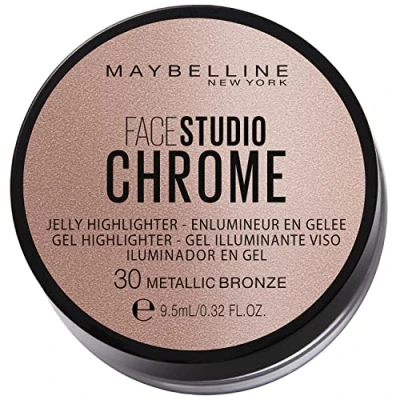 Afbeelding van Maybelline Face Studio Chrome Jelly Highlighter 30 Metallic Bronze
