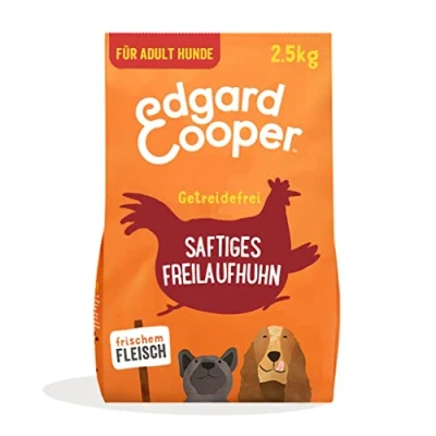 Afbeelding van Edgard &amp; Cooper voer voor volwassen honden, naturel, 2,5 kg verse kip uit vrije uitloop, gezonde, smakelijke en evenwichtige voeding, hoogwaardig eiwit