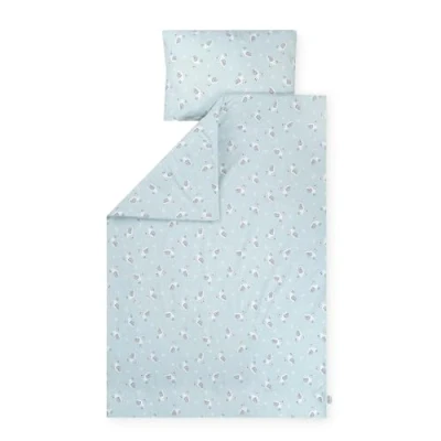 Afbeelding van Julius Zöllner, Beddengoed voor kinderen, Kinderbeddengoed Jersey Slak 100 x 135 + 40 60 cm