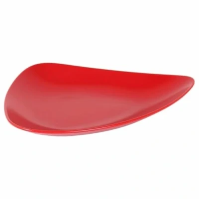 Afbeelding van Eetbord Inde Rood 31 x 25 4 cm (6 Stuks)