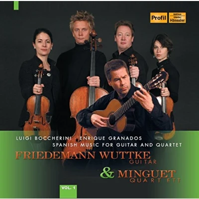 Afbeelding van Friedemann Wuttke &amp; Minguet Quartett Vol.1 (CD)