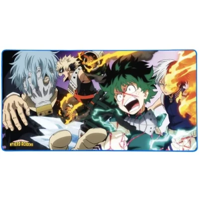Afbeelding van My Hero Academia XXL muismat 90cm x 47cm ideaal voor thuiswerken en gaming