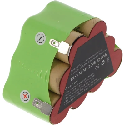 Afbeelding van Accu geschikt voor de Dirt Devil M3120, M030 batterij 0030013, L3 R2 F4 N2, 10.8 volt 3000mAh