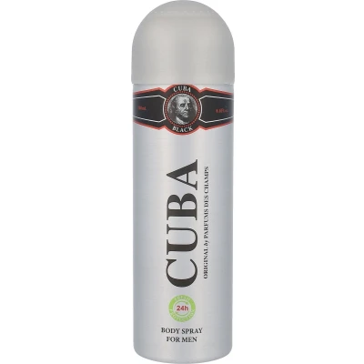 Afbeelding van CUBA Black by Fragluxe 195 ml Body Spray