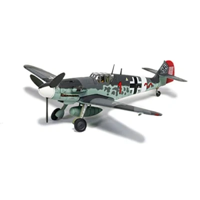Afbeelding van Corgi AA27111 Messerschmitt Bf 109G 2, HP Werner Schroer, zwart