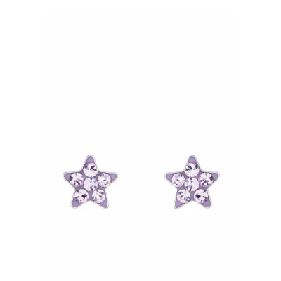Afbeelding van amor STAR Oorbellen voor kinderen, Maat: One Size, Lila