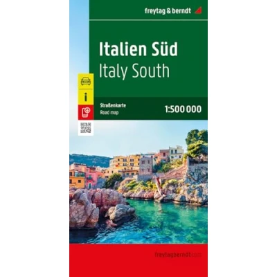 Afbeelding van Italien Süd, Straßenkarte 1:500.000, freytag &amp; berndt