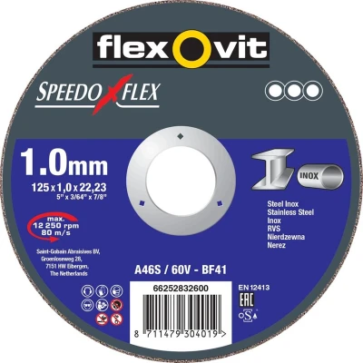 Afbeelding van Flexovit doorslijpschijf vlak speedoflex Inox 230x1,9x22,23mm