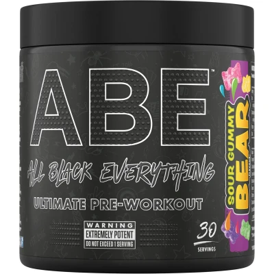 Afbeelding van Applied Nutrition ABE Ultimate Pre Workout 375 g Sour Gummy Bear Smaak 30 servings