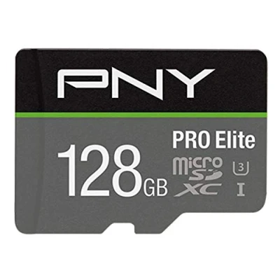 Afbeelding van Micro SD geheugenkaart met adapter PNY P SDU128V31100PRO GE Pro Elite C10 128 GB