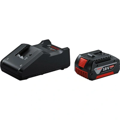Afbeelding van Bosch Professional 18V 4,0 Ah GBA accu + snellader