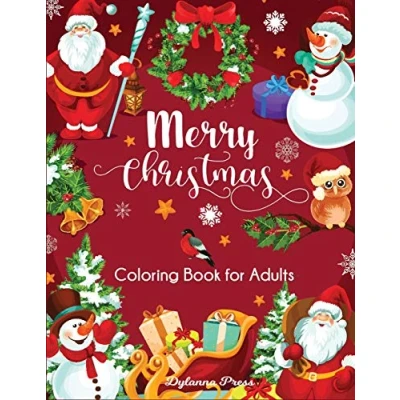 Afbeelding van Merry Christmas Coloring Book for Adults