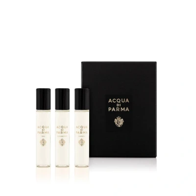 Afbeelding van Acqua Di Parma Mini Discovery Set Signatures Of The Sun Transparent Travel Size Parfumset