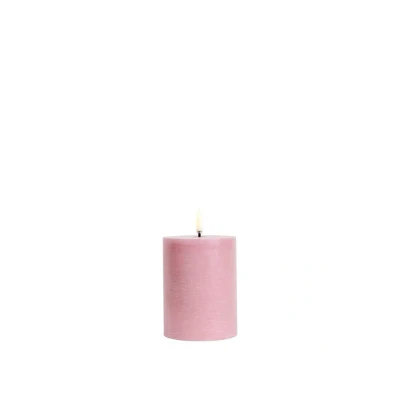 Afbeelding van Uyuni Cilinderkaars Led Dusty Rose 7,8x10 Cm