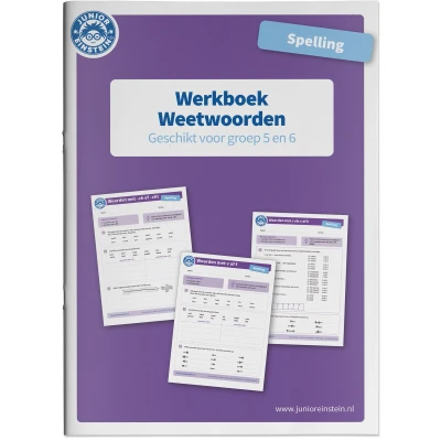 Afbeelding van Weetwoorden geschikt voor groep 5 en 6 Werkboek