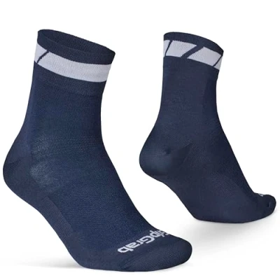 Afbeelding van GripGrab Classic Regular Cut Sokken 1 Paar Zomerfietssokken Navy Blauw Unisex Maat L (44 47)