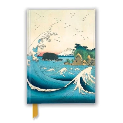 Afbeelding van Flame Tree Notebooks Hiroshige II: The Seven Mile Beach in Sagami Province (Foiled Journal)