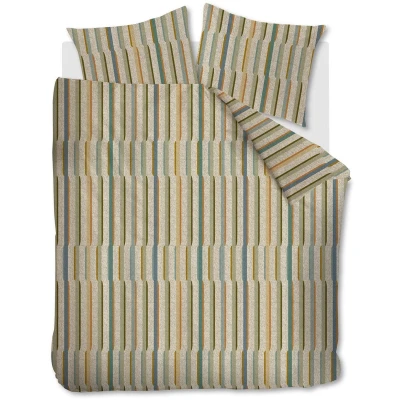 Afbeelding van Beddinghouse Annie dekbedovertrek Lits Jumeaux 240x200/220 Groen