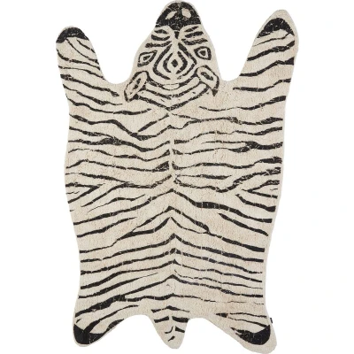Afbeelding van In The Mood Collection Kleed Zebra L180 x B120 cm Zwart, Wit