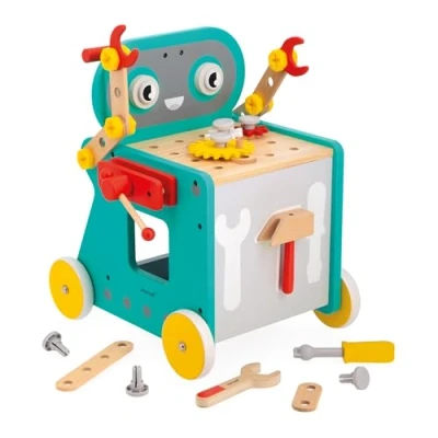 Image de Jeu d&#039;éveil Janod Brico&#039;Kids Chariot Robot