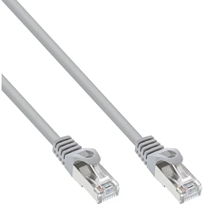 Image de InLine Cordon de raccordement RJ 45 (M) pour 7.5 m SFTP CAT 5e noir