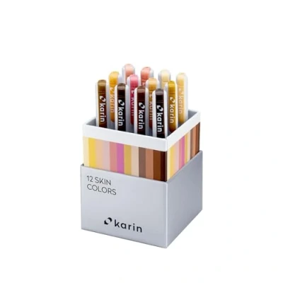 Afbeelding van Karin Realbrush PRO Set 12 stuks Skin Colours