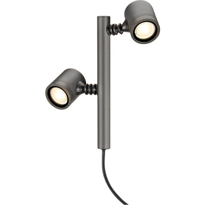 Afbeelding van SLV 233185 New Myra 2 Staande buitenlamp LED GU10 9 W Antraciet