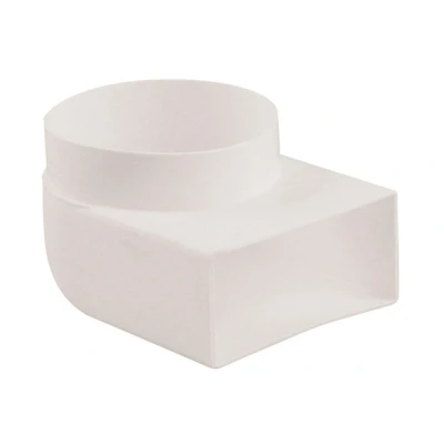 Afbeelding van Nedco ventilatie overgangstuk haaks 110 x 54 mm naar 100