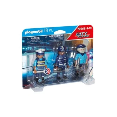Image de Playmobil City Action 70669 Equipe de policiers