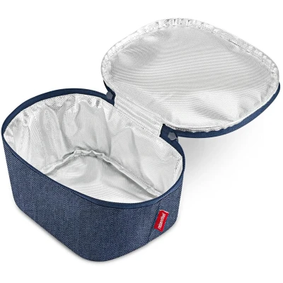 Afbeelding van Reisenthel Coolerbag S Pocket Koeltas 2,5L Herringbone Donkerblauw