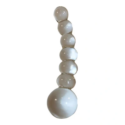 Afbeelding van Bolvormige glazen dildo Icicles No 66