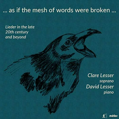 Afbeelding van Clare Lesser David .As If The Mesh Of Words Were Broken..Contemporary (CD)