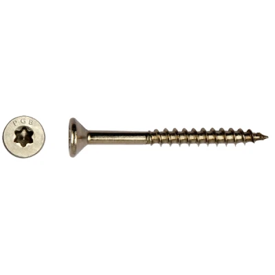 Afbeelding van Spaanplaatschroeven RVS A2 deeld 4,5x30 Torx 20 200 stuks